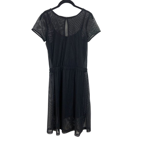 mark. Dresses & Skirts - Mesh Short Sleeve Dress w/ Mini Dress Underneath